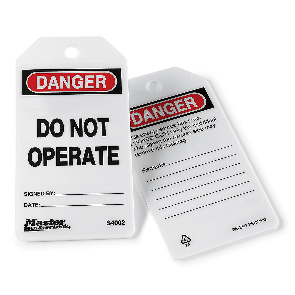 Lockout Tags
